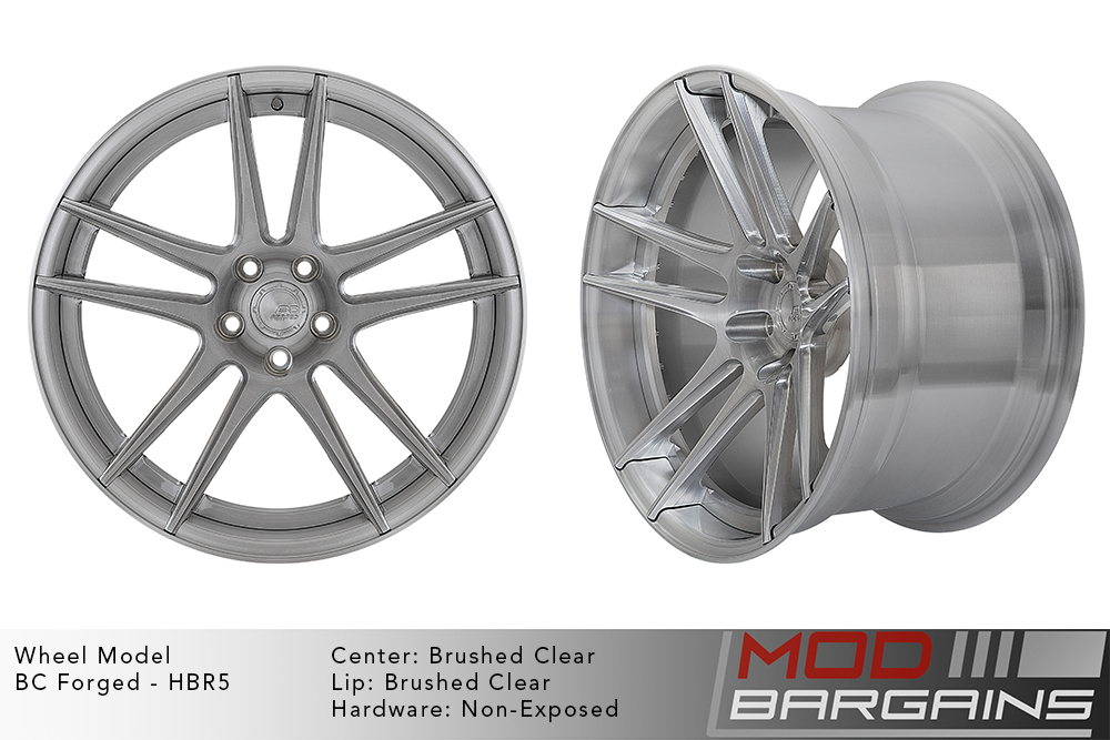 BC Forged HBR5 / HBR5S Modular Wheels 19-21 Inch - All Makes